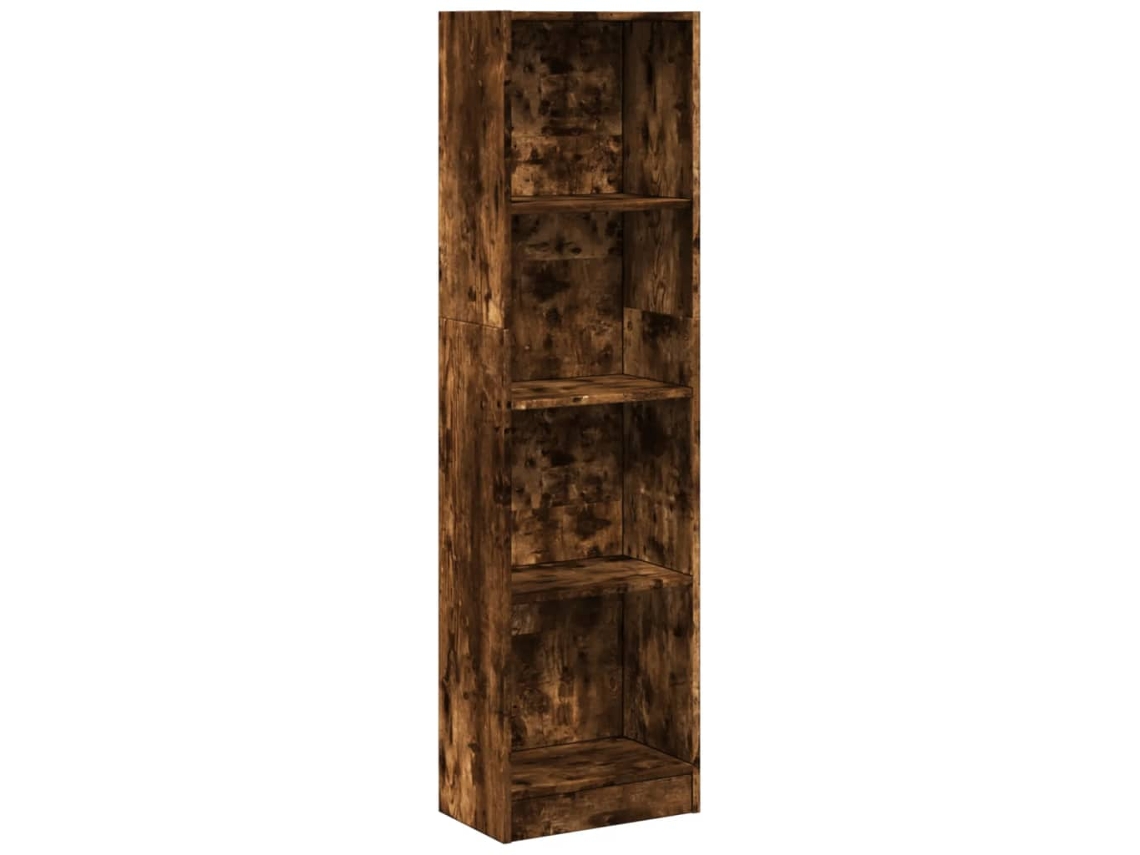 Bookcase, Bookcases Vidaxl Marrom Madeira Processada (n/a)