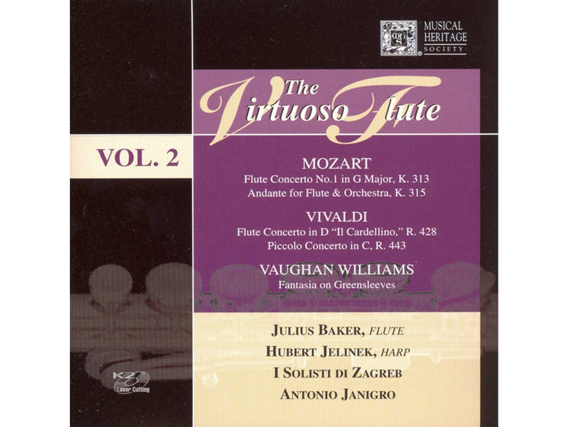 CD Julius Baker - The Virtuoso Flute, Vol. 2