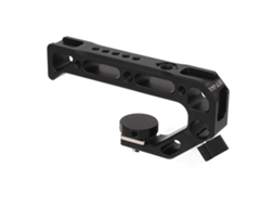 Camera Cage Top Handle Universal Aluminium Alloy Top Handgrip With 3/8 Inch Locating Mount Cold Shoe 1/4 3/8 Inch Screw Holes For Mirrorless Camera