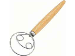 Batedor Dinamarquês Para Massa, Em Aço Inoxidável, Para Pão, Pizza, Bolos E Pastelaria, Com Mistura Manual Eficiente E Limpeza Simples