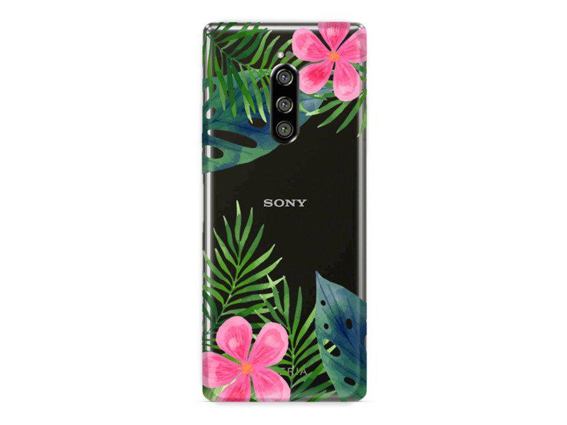 Capa Estampada Flores Casegadget para Sony Xperia 1