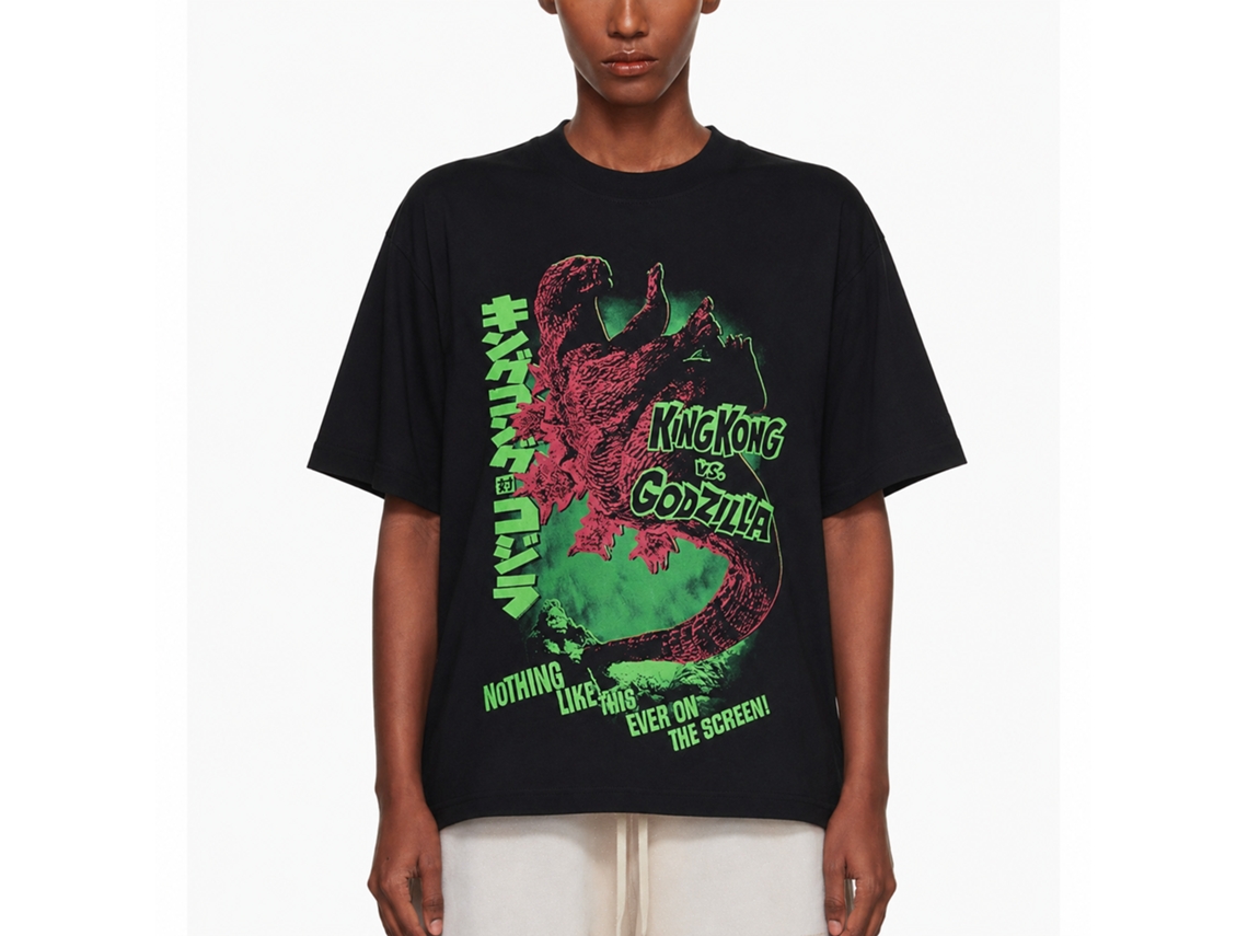 Godzilla Godzilla Vs King Kong T-shirt Unisex Adults Size:xxl