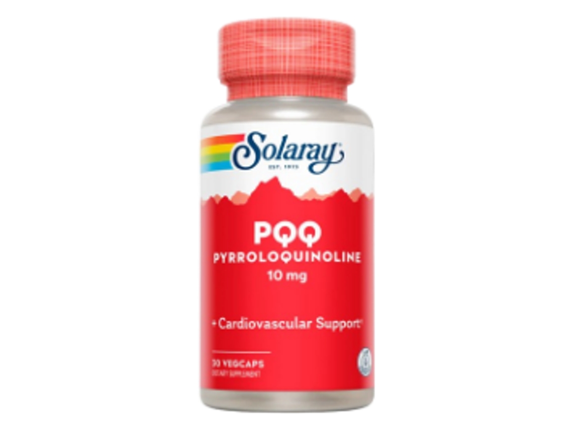 Pqq 10 Mg 30 Cápsulas Solaray