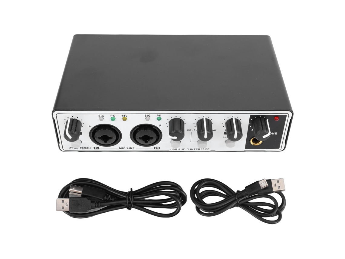 Interface de Áudio LAXISCREED 24 bit 192khz 48v