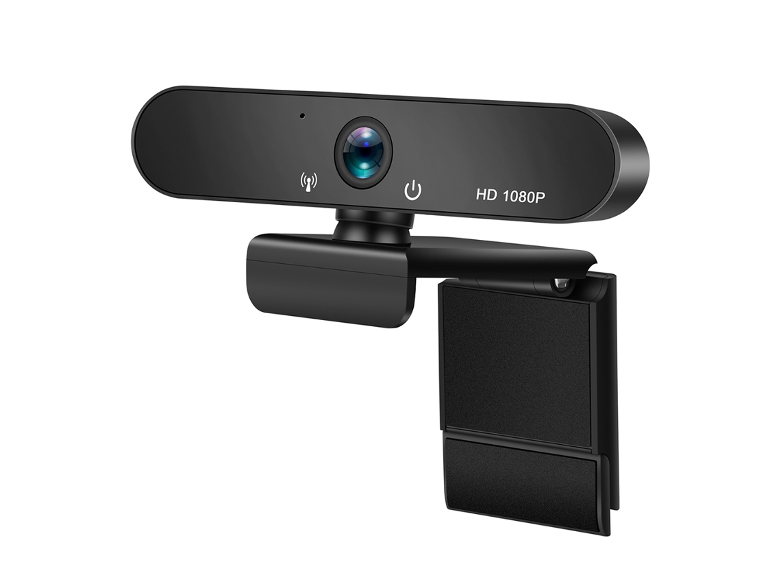 Webcam 1080p Com Microfone E Câmera De Rotação Flexível Plugpiay Para Escritório Doméstico Brilvibera