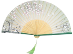 Leque De Mão Com Longas Franjas De Tecido Macio, Ideal Para Festas, Eventos, Acessórios De Dança E Uso Diário.