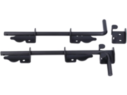 Conjunto De 2-hastes Fixação Metálicas Yinhing 30cm 12 Polegadas Com Revestimento Em Pó Para Portões Simples E Duplos