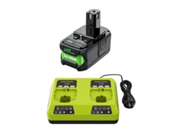Bateria, Capacidade De 8000mah, Compatível Com Ryobi P108, Compatível Com Ryobi