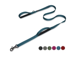 2026 correa para Perro Petifine Con 2 Asas Acolchadas 4ft Reflectiva Resistente para Entrenamiento