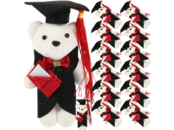 Conjunto De 14 Peças Ursinhos Pelúcia Para Formatura, Em Espuma E