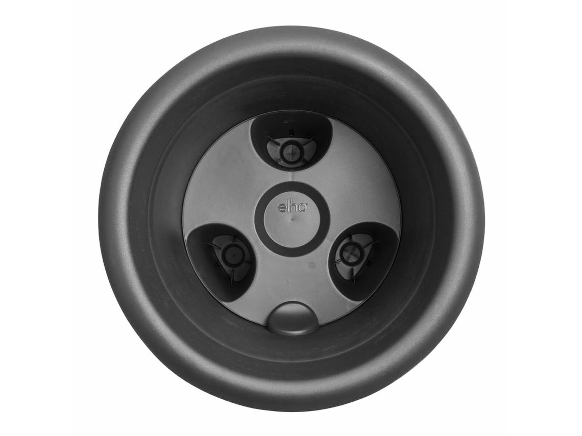 Vaso ELHO Preto Ø 33 Cm Plástico Redondo