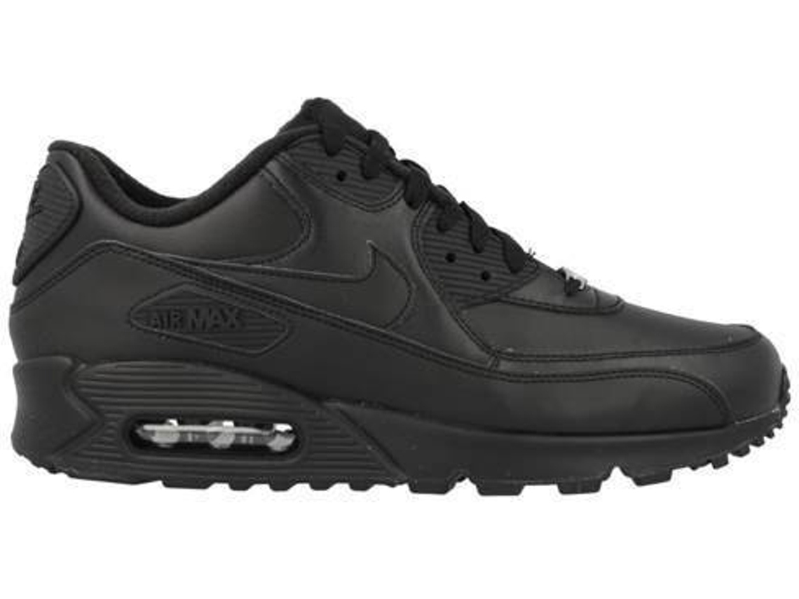 T nis NIKE Air Max 90 Leather Homem 41 Preto Worten.pt