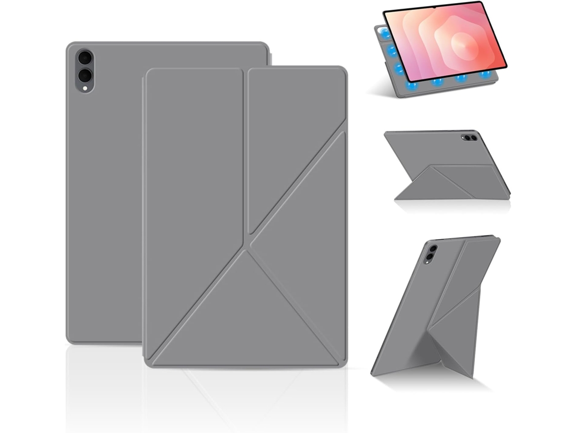 Capa Para Samsung Galaxy Tab S11 Ultra 2025 Sm X930/x936b Capa Protetora À Prova De Quedas Cinza Gertiz (14.6 Polegadas)