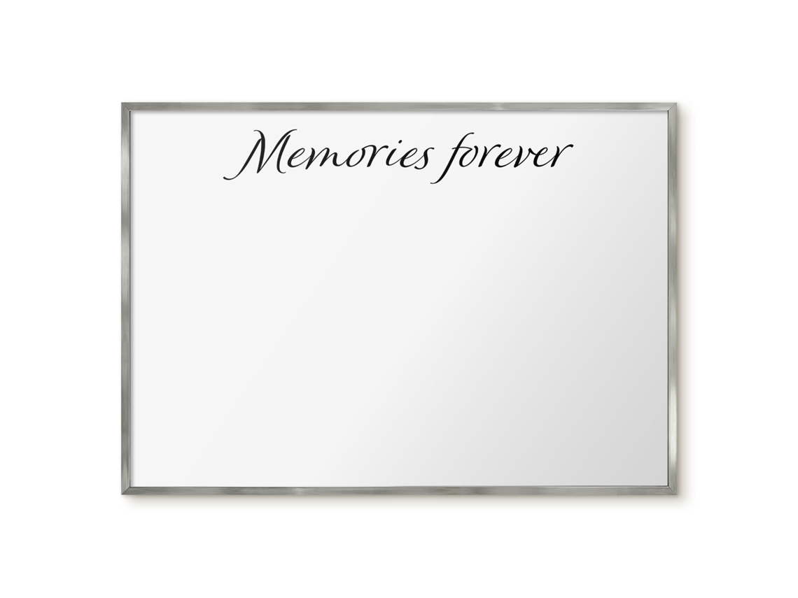 Magnetic Board Memories Forever For The Living Room Espelharte (100x70 Cm)