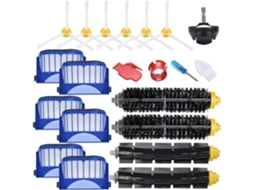 Kit de 21 Peças para Irobot Roomba Série 600, Ferramentas e Escovas STELASPLEN