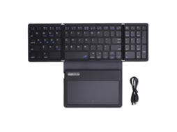 2026 teclado Bluetooth Plegable de 81 Teclas Con Touchpad