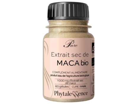 Fitoestimulação Pura Maca Bio 60 Cápsulas PHYTALESSENCE