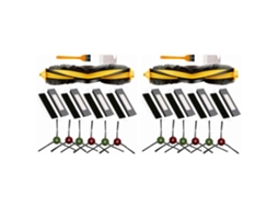 Conjunto De 26 Peças Para Aspirador Robô Ecovacs Deebot Ozmo T8 T9 N8pro Aivi: Saco De Pó, Filtro E Pano De Limpeza Descartáveis.