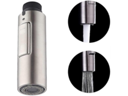 GRIFO DE COZINHA com ducha de mão universal G1/2, cabeça desmontável, aço inox | S/MARCA