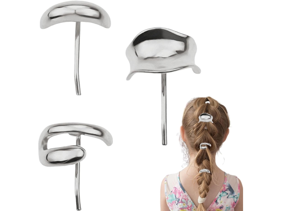 Presilha De Metal Para Rabo De Cavalo, Para