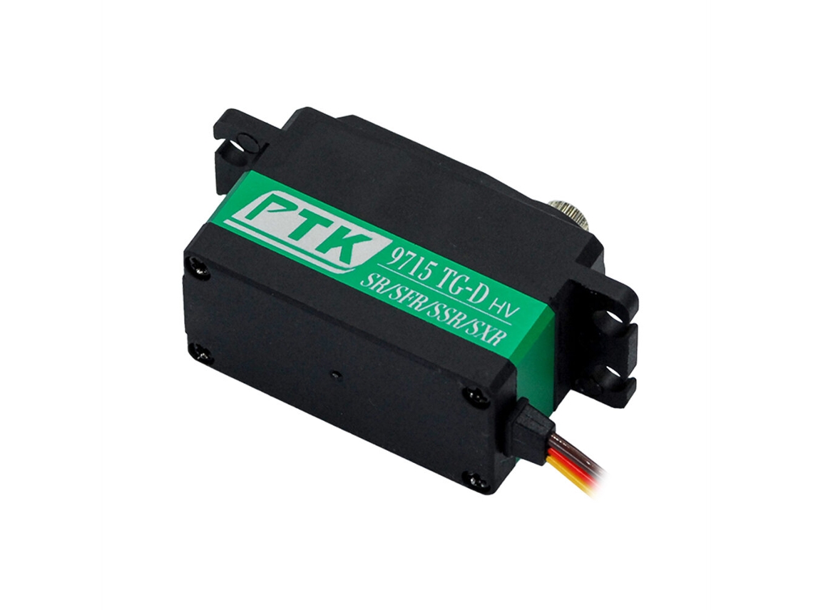 Servo Rc Greenptk 9715 Tg d Hv À Prova de Água para Modelos de Automóveis, Helicópteros e Aeronaves Telecomandadas. MDUG