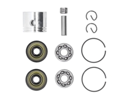 Kit de pistão e rolamento de virabrequim para motosserra Poulan 220 221 260 1950 2150 2250 2450 2550 | S/MARCA