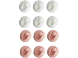 Prendedores De Lençol Beaupretty, 12-unidades, Design Sem Agulhas, Plástico Seguro Para Segurar Lençóis, Antiderrapante