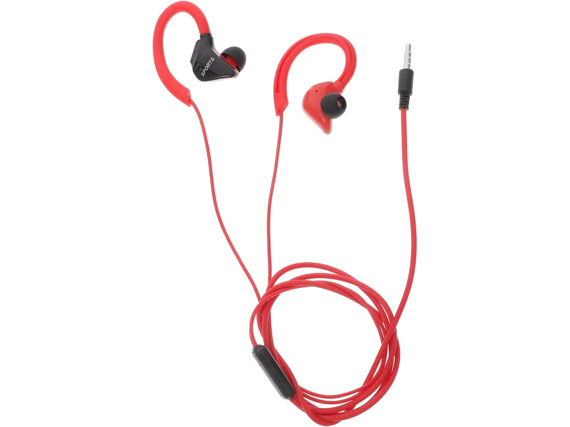 Fones De Ouvido Com Fio E Gancho Orelha Para Ao Suor, Ruído Vida Cor