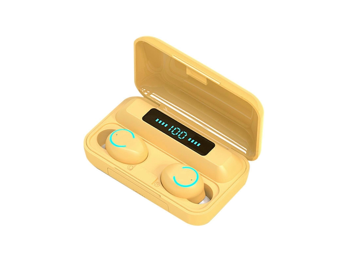 Fones De Ouvido F9 9 Bluetooth 5.0 Com Cancelamento De Ruído, Bateria Inteligente E Tela Para Jogos. Ly Ebike