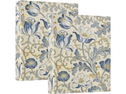 Massa escolar William Morris, 3 anéis, 1 unidade, 5 dobras com sacos, pacote com 1 pacote de massas de camada dura classificadas em 2 camadas.