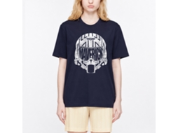 Rockinstone Top Gun Movie White Mav Helmet Navy Adult T-shirt Size:xxl