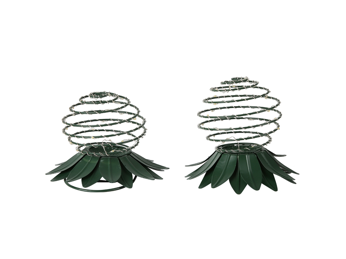 Laxiscreed Luz Solar À Prova De Água Em Forma De Abacaxi Para Jardim