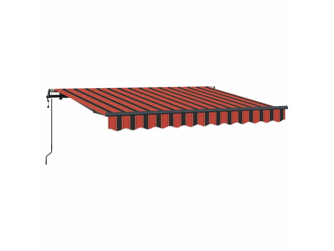 Toldo Retrátil Vidaxl Multicolorido Poliéster