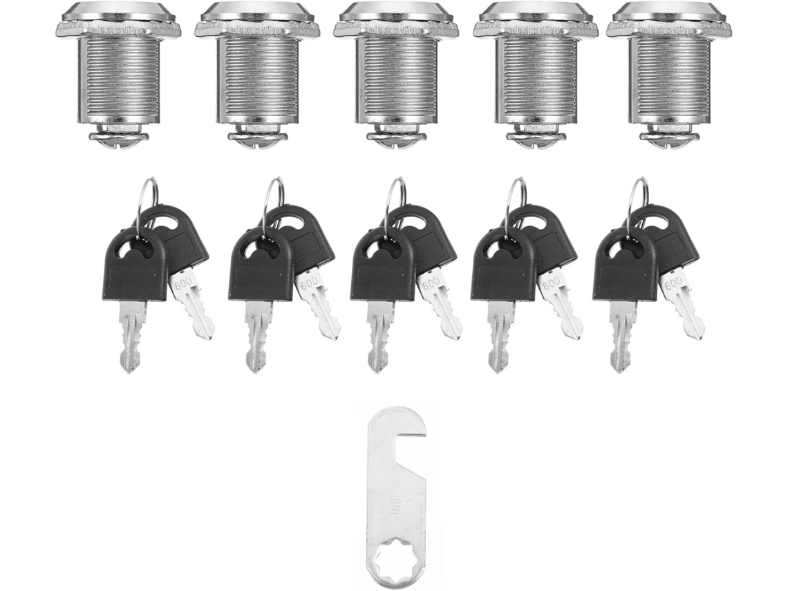 Conjunto de 5 Liga de Zinco para Armários CHABERLU