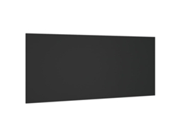 Cabeceira de Cama MAISON EXCLUSIVE Derivados de Madeira Preto 200x1,5x80 cm
