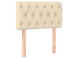 Headboard, Headboards Vidaxl Creme Tecido (80 Cm)