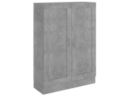 Book Cabinet, Book Cabinets Vidaxl Cinzeto Madeira Processada (n/a)