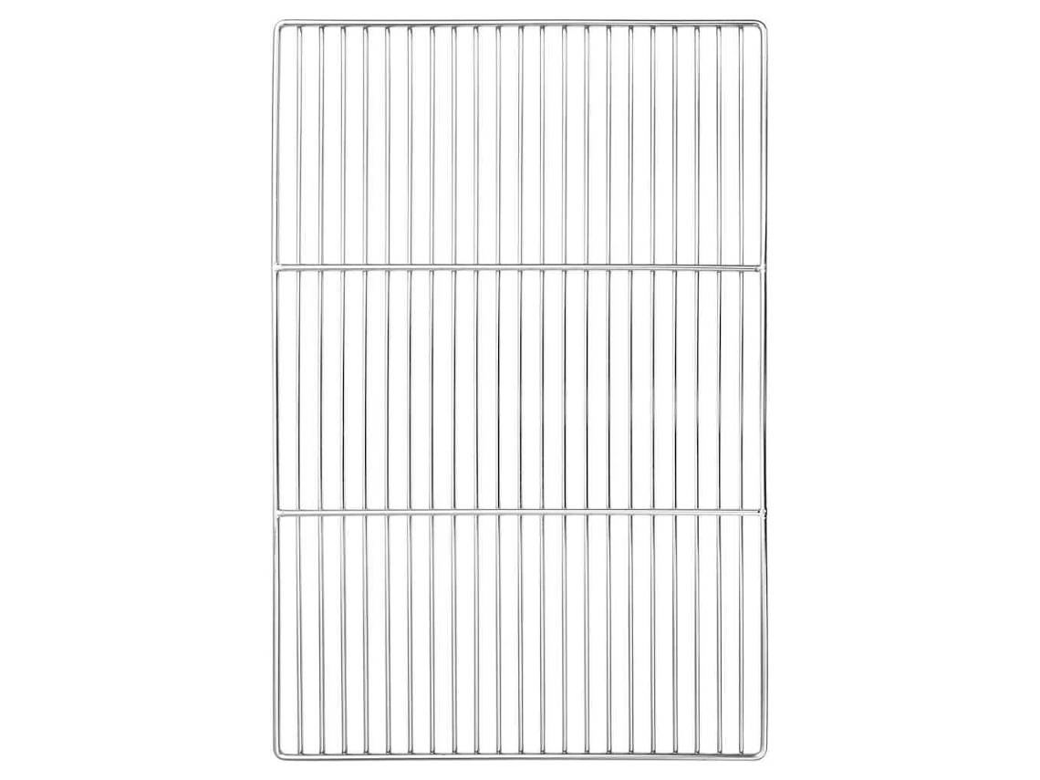 Vidaxl Grelha Para Grelhar 60 X 40 Cm Aço Inoxidável Prateado