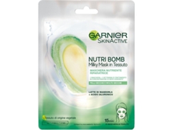 Máscara Facial de Tecido Skin Active Leite de Amêndoa GARNIER emb. 1 un