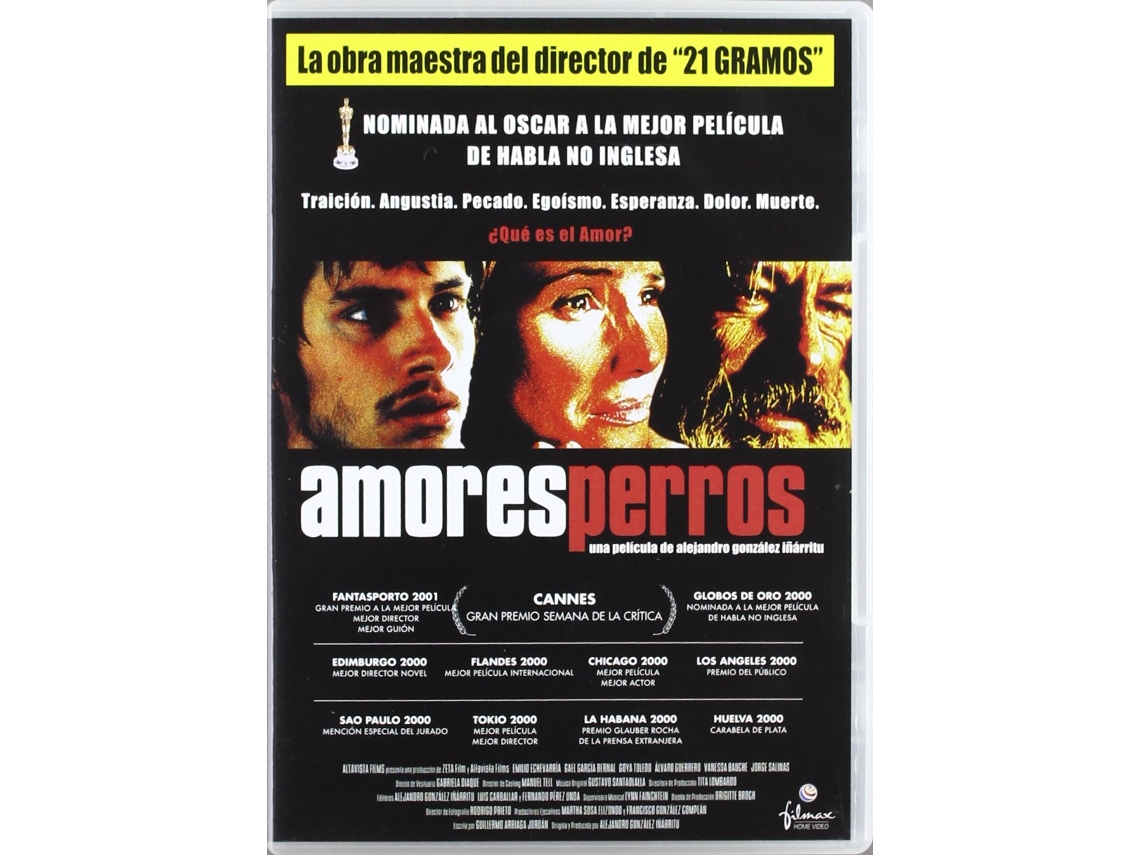 FILMAX DVD AMORES PERROS