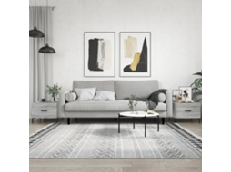 Vidaxl Mesas De Centro 2 Pcs 50x50x40 Cm Madeira Proc. Sonoma Cinza