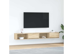 Vidaxl Móveis De Tv 2pcs 100x31x25,5cm Deriv. Madeira Carvalho Sonoma