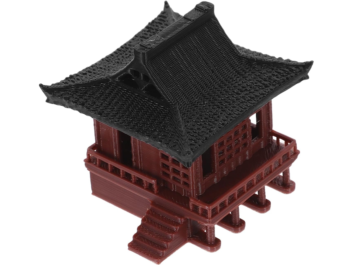 Estátuas Realistas de Pavilhões Feitas de Pp para Jardim e Aquário. Versáteis e Leves. Portáteis. Estilo Chinês, Ideais CHABERLU