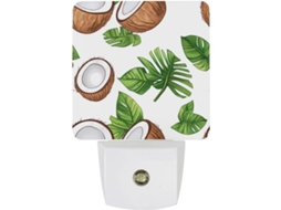 Luminária de parede LED Coconuts com sensor crepuscular