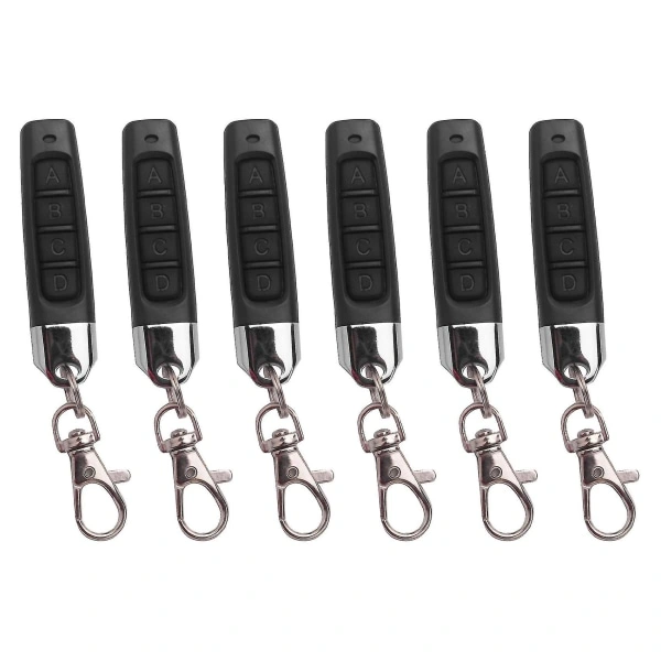 Controle Remoto Para Abridor De Porta Garagem 6x 433mhz Duplicador Controle Remoto Clonagem Código Carro K