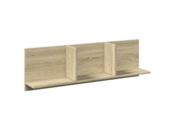 Wall Cabinet, Wall Cabinets Vidaxl Marrom Madeira Processada (100 X 16.5 X 30 Cm)
