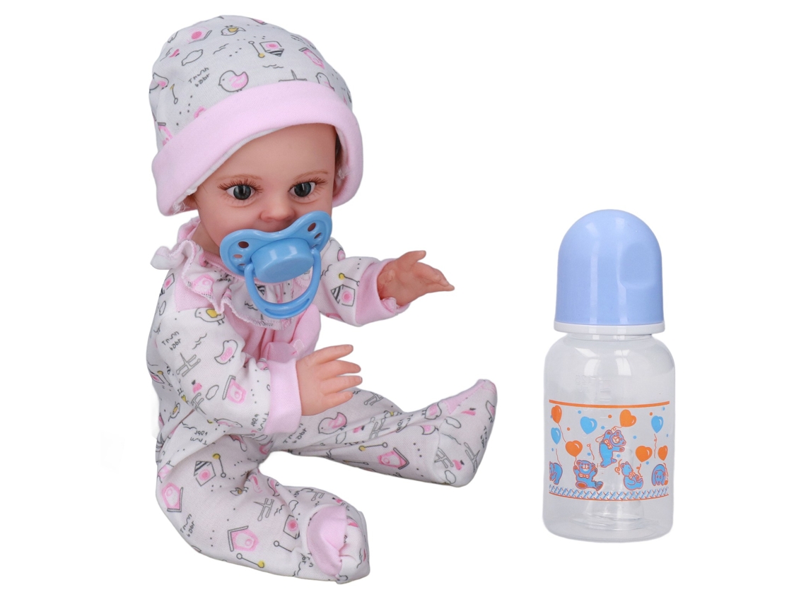 20du26 primeira Boneca de Bebê 12 Polegadas Silicone Macio Não Tóxico para Crianças 3+