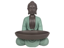 Figura Decorativa ZEN'LIGHT Bodhi Com Prato