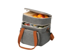 Bolsa Térmica Para Almoço Com Design À Prova De Vazamentos, Grande Com Alça De Ombro Ajustável, Impermeável De Material Durável