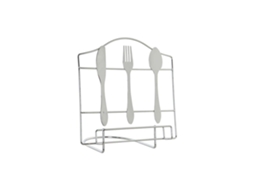 Atril Dkd Home Decor Talheres Prata Metal 23 X 15 X 22 Cm